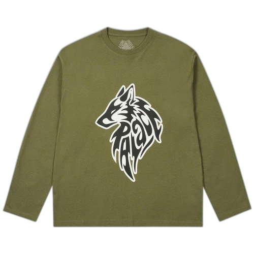 Palace Sketchy Lone Wolf Long-Sleeve 'The Deep Green'