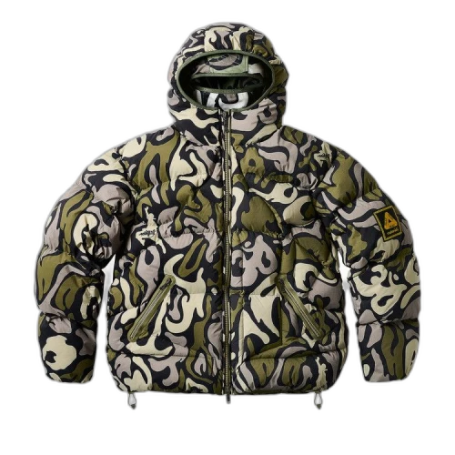Palace x Maharishi Temple Puffa Jacket 'DPM Kor Om'