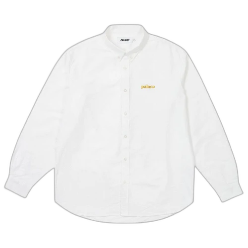 Palace Seersucker Oxford Shirt 'White'