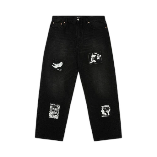 Palace P90 Baggy Jean 'Patch Up Black'