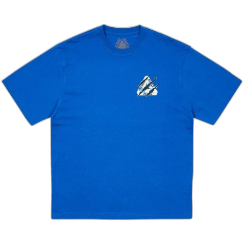 Palace Ripped Tri T-Shirt 'Blue Berry'