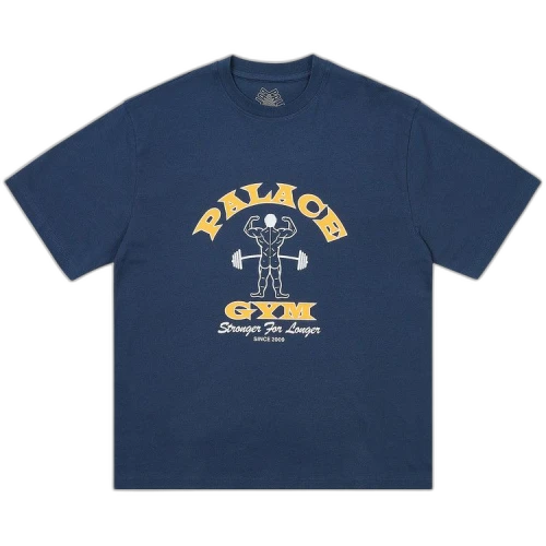 Palace Stronger For Longer T-Shirt 'Navy'