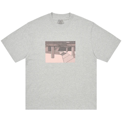 Palace Sb T-Shirt 'Grey Marl'