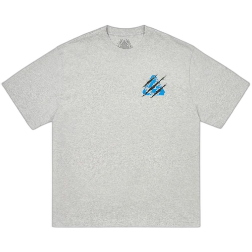 Palace Ripped Tri T-Shirt 'Grey Marl'