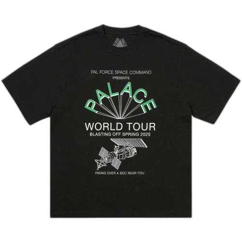 Palace World Tour T-Shirt 'Black'