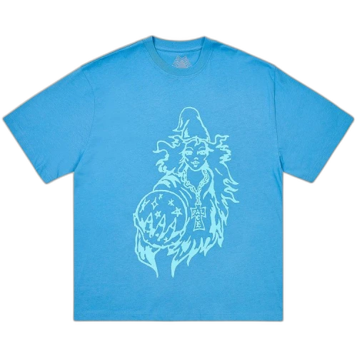 Palace Wiz T-Shirt 'Ocean Blue'
