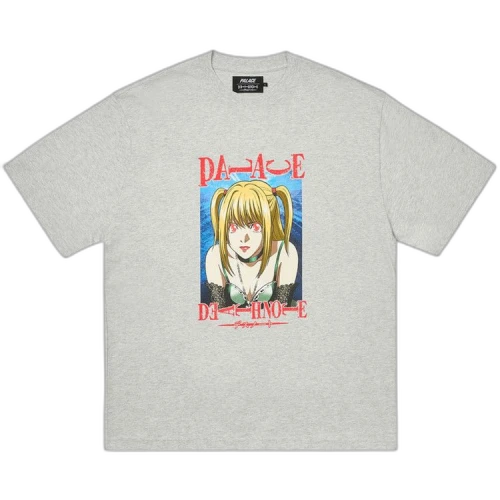 Palace x Death Note T-Shirt 'Grey Marl'