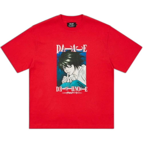 Palace x Death Note T-Shirt 'Truest Red'