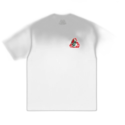 Palace P3 Skull T-Shirt 'White'