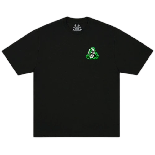 Palace P3 Skull T-Shirt 'Black'