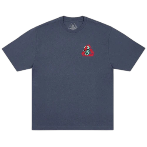 Palace P3 Skull T-Shirt 'Navy'