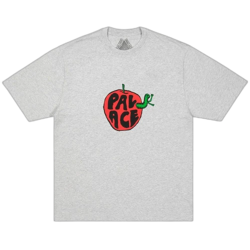 Palace Bad Apple T-Shirt 'Grey Marl'