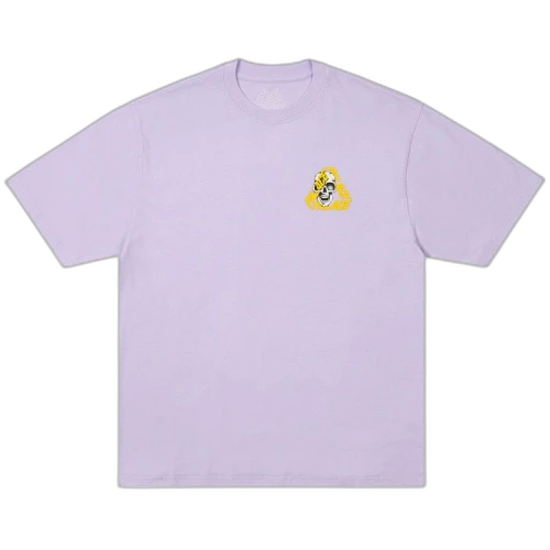 Palace P3 Skull T-Shirt 'Pastel Purple'