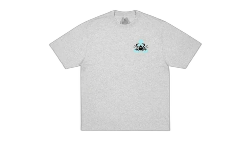 Palace Osaka Exclusive Tri-Ferg Tee Grey Marl