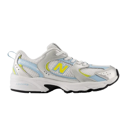 New Balance 530 Bungee Lace 'Light Silver Metallic'