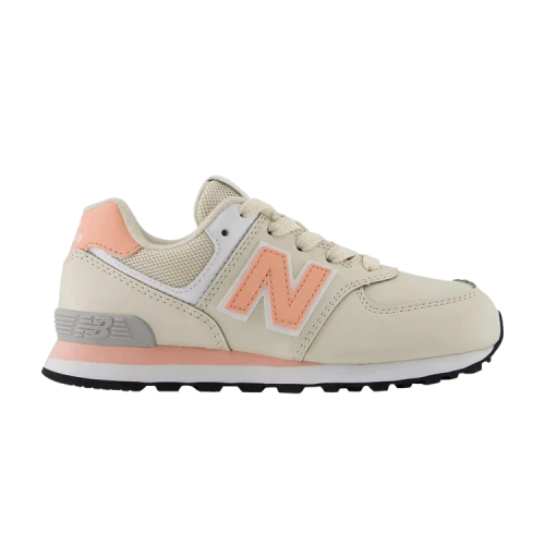 New Balance 574 Lace Little Kid 'Linen Pink Lemonade'