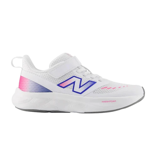 New Balance 625 Hook & Loop Little Kid 'White Pink Heat'