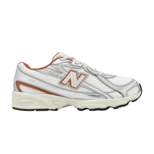 New Balance 740 Wide Little Kids 'Ivory Orange'