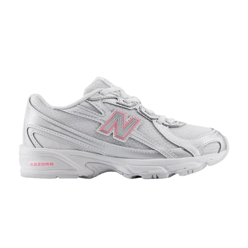 New Balance 740 Bungee Lace Little Kid 'Silver Metallic'