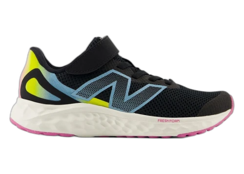 New Balance Fresh Foam Arishi v4 Bungee Lace Black Real Pink Chrome Blue (PS)
