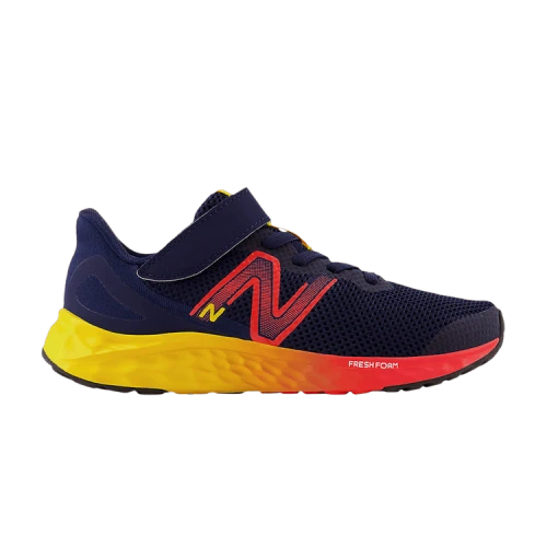 New Balance Fresh Foam Arishi v4 Bungee Lace Team Navy Electric Red Egg Yolk (PS)