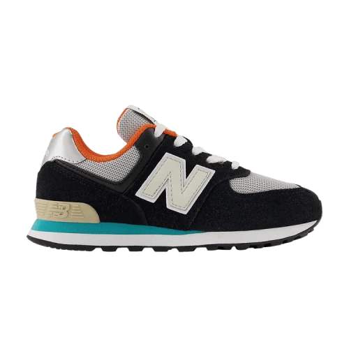 New Balance 574 Black Poppy PS