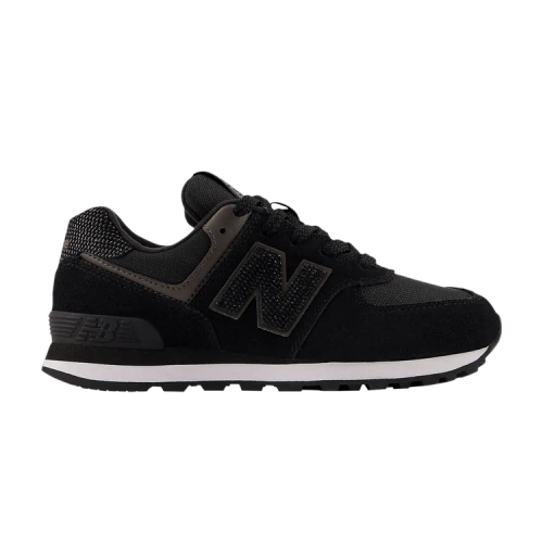 New Balance 574 Black Metallic PS