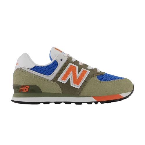 New Balance 574 True Camo Vibrant Orange (PS)