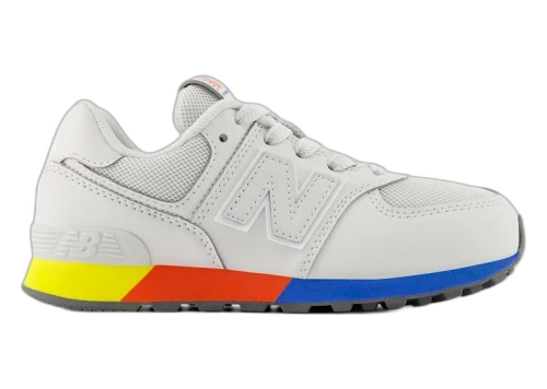 New Balance 574 Grey Matter Lemon Zest (PS)
