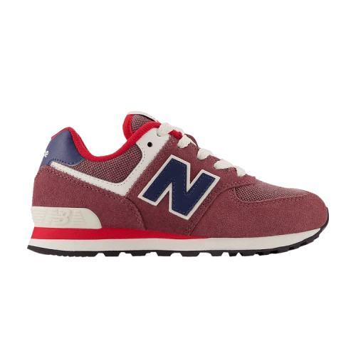 New Balance 574 Washed Burgundy Navy (PS)
