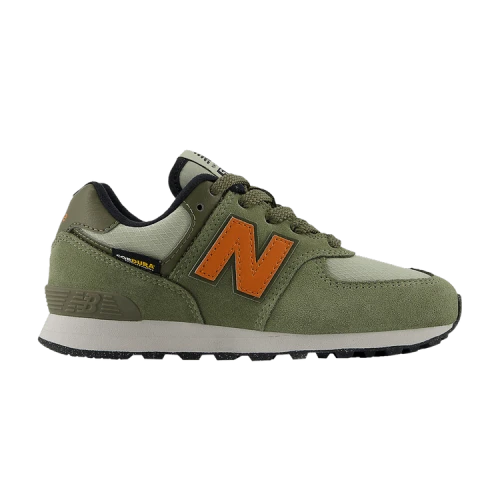 New Balance 574 Dark Olivine Infield Clay (PS)