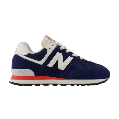 New Balance 574 NB Navy Blast Red (PS)