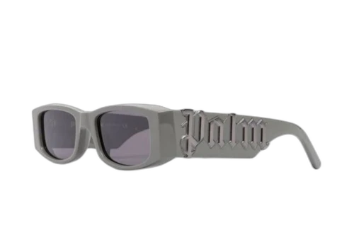 Palm Angels PA01 Rectangle Frame Sunglasses Military Green/Dark Grey (PERI001Y21PLA0015607)