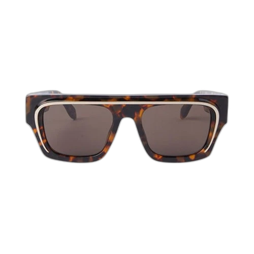 Palm Angels Salton Sunglasses Havana Brown (PERI061S24PLA0016064)