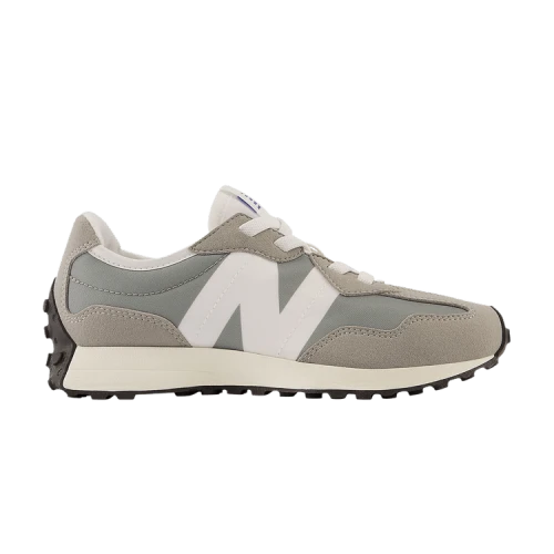 (PS) New Balance 327 Bungee Lace 'Cement Grey'