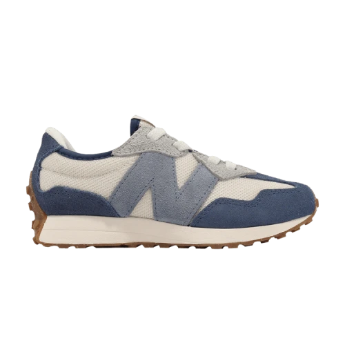New Balance 327 Bungee Lace Little Kid Wide 'Vintage Indigo'