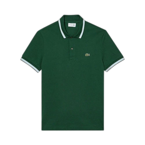 Lacoste Regular Fit Trim Accent Polo Shirt Green