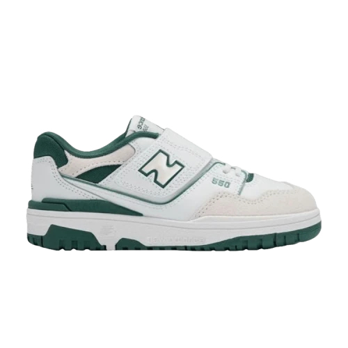 (PS) New Balance 550 Bungee Lace with Top Strap 'White Vintage Teal'