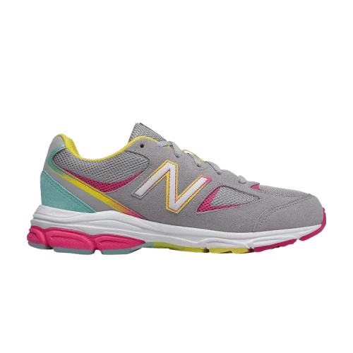 New Balance 888v2 Little Kid 'Grey Rainbow'