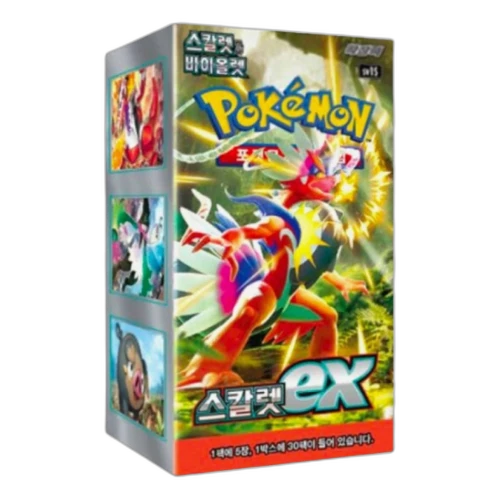 Pokemon Card KR Scarlet & Violet Expansion Pack Scarlet EX Box (30 Packs)