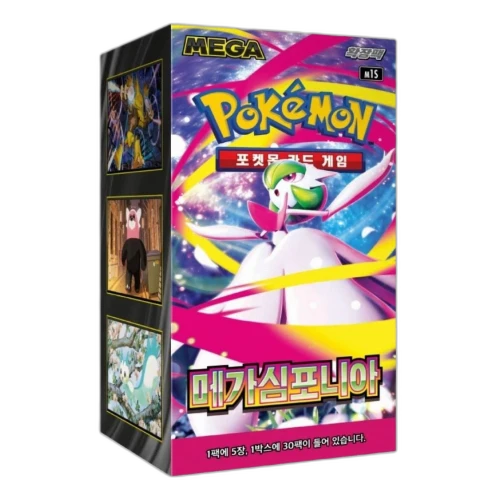 Pokemon Card KR Mega Expansion Pack Mega Symphonia Box (30 Packs)