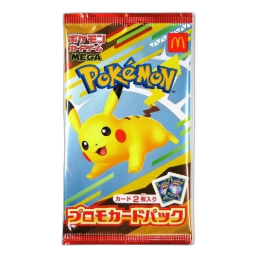 Pokemon Card JP MEGA McDonald's Happy Set 2025 Promo Card Pack