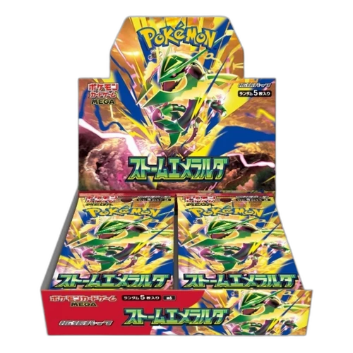 Pokemon Card JP MEGA Expansion Pack Box 'Storm Emeralda'