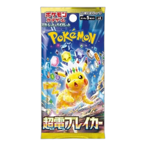 Pokemon Card JP Scarlet & Violet Expansion Pack "Supercharged Breaker / Super Electric Breaker"