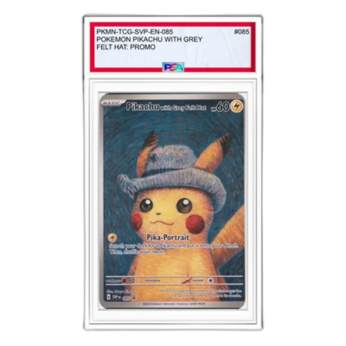 Pokemon Pikachu with Grey Felt Hat: PROMO [SVP EN 085]