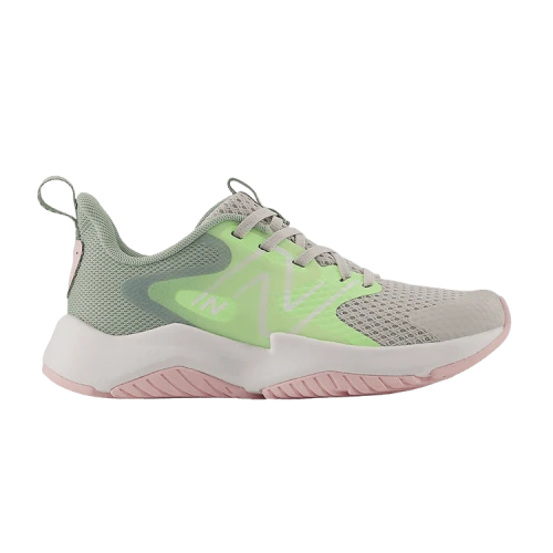 New Balance Rave Run v2 Grey Matter Mint Flash Mosaic Green (PS)