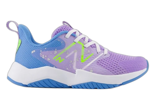 New Balance Rave Run v2 Lilac Glo Sky Blue Pixel Green (PS)