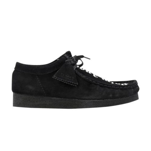 Palm Angels x Clarks Fringed Wallabee Moccasin 'Black'