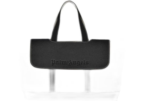 Palm Angels Cabas Bag White/Black