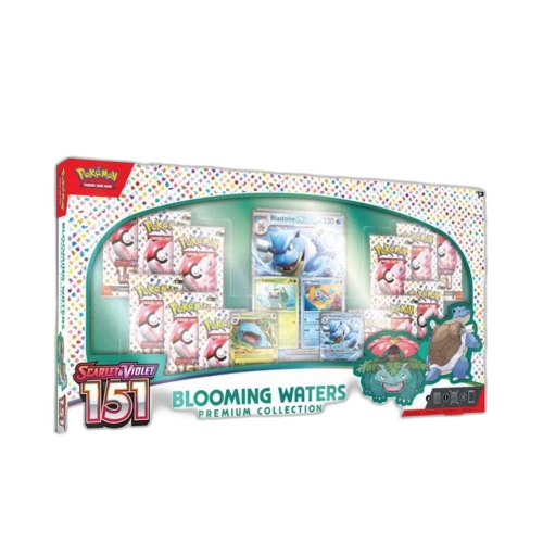 Pokémon Scarlet & Violet 151 Blooming Waters Premium Collection Box